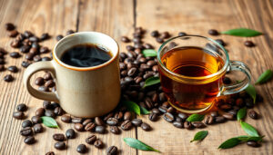 Te vs kaffe fordeler: Hva er sunnest