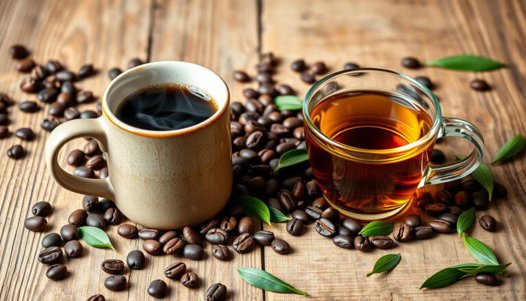 Te vs kaffe fordeler: Hva er sunnest